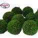 Kaveno Green Moss Decorative Balls - Set of 12 Natural Green Spheres 2.4 - Buy Online on SooperMarket.com