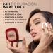 L'Or al Paris Infallible 24H Fresh Wear Foundation in a Powder Full-coverage Longwear Weightless Smooth Finish Water-proof and Transfer-proof 130 True Beige 130 True Beige 9 g (Pack of 1) - Buy Online on SooperMarket.com