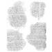 Script Pieces Overlay Rice Paper  8 x 10.5 inch - 6 x Different Printed Mulberry Paper Images 30gsm Visible Fibres for Decoupage Crafts Mixed Media Collage Art - Buy Online on SooperMarket.com