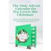 English Tea Shop Book Style Green Advent Calendar | 25 Pyramid Tea Bags | 50g - Buy Online on SooperMarket.com