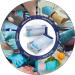 3 mil Blue Nitrile Gloves - Small (Pack of 100) | Latex-Free, Chemo-Rated Disposable Gloves - Buy Online on SooperMarket.com