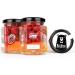 BeeHype Jammin Strawberries in Pure Acacia Honey with Vitamins Minerals and Antioxidants 6 x 220g Jammin Pack of 6 - Buy Online on SooperMarket.com