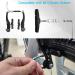 GPMTER 2 Pairs 70mm Bike Brake Pads Set for MTB & Cruiser - Universal V-Brake Blocks with Hex Nut and Shims - Noise-Free & Skid-Proof - Buy Online on SooperMarket.com
