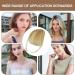 Dranng Bang Extensions Clip Human Hair French Bangs Clip on Fake Bangs Fringe Natural Color Fringe Hairpieces Stylish Neat Bangs Hair Extension for Girls Women gray gold - Buy Online on SooperMarket.com
