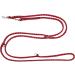 Lightweight & Robust 4-Way Adjustable Dog Leash for Small Dogs | 3.50m Chicago (Black-Red) | Ideal for International Shipping - Buy Online on SooperMarket.com