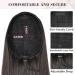 REECHO 28 Long Straight Dark Brown Synthetic Drawstring Ponytail Extension for Women - Buy Online on SooperMarket.com
