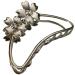 TANG SONG 4PCS Double Flower Shaped Metal Hair Claw Clips Set - Women's Hair Catch Barrette Jaw Clamp for Thick Hair (Silver, Gold, Rose Gold, Black) - Buy Online on SooperMarket.com