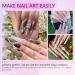 Saviland Latex Nail Polish Barrier 0.5oz - Peel Off Tape for Nails with Tweezers | Nail Polish Skin Protector for Beginners - Buy Online on SooperMarket.com
