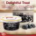 Tropgo Pitted Prunes 220g - Dried Fruit in Resealable and Recyclable Tub - Quick Energy Boost & Wholesome Trail Mix - Ready-to-Eat Dehydrated Fruit Snacks for Kids and Adults - Buy Online on SooperMarket.com