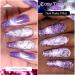 MEET ACROSS Reflective Glitter Cat Eye Gel Nail Polish Set - Magnetic UV Gel for Nail Art Salon & DIY - Buy Online on SooperMarket.com