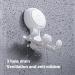 Buy Hmltd Shower Razor Holder - Wall-Mounted Suction Cup Hooks for Razors Loofahs & Coats - Ideal for International Shipping - Buy Online on SooperMarket.com