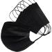 500-Pack Liberty Masks | Made in USA | Black 3-Ply Disposable Face Masks | Adjustable Nose Wire | Breathable & Lightweight | Soft Elastic Ear Loops - Buy Online on SooperMarket.com