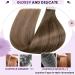 LAAVOO Tape-In Hair Extensions - Balayage Brown & Ombre Light Blonde - Real Hair 50cm #8/16/8 - 50pcs - Buy Online on SooperMarket.com