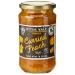 Otter Vale Curried Peach Chutney Peach fruitiness with a hint of Curry Spice Hand-Made in Devon Gluten-Free 500 g Glass jar 500 g (Pack of 1) Curried Peach Chutney