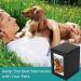 NEWDREAM Dog Urns for Ashes - Wood Keepsake Memorial Pet Ashes Photo Box in Black - Buy Online on SooperMarket.com