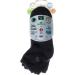 Earth Therapeutics Aloe Vera Socks - Aloe Vera & Vitamin E Infused For Dry Feet, Cracked Heels, Calluses - 2 Pairs Black/Black - Buy Online on SooperMarket.com