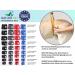 Nature Pet Funeral Pants for Bitches 2.0 - Soft Hygienic Dog Diapers | No Annoying Threading | Large Black (L-L 8) | Ideal for Male Dogs with Incontinence - Buy Online on SooperMarket.com