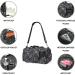 Boulder Bee Premium Pickleball Bag for Women | Blue Cashew Flower Design | Hand/Shoulder Gym Bag with Water Bottle Holder | Racquet/Paddle Holder Duffel Bag - Buy Online on SooperMarket.com