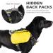 Fida Dog Harness No Pull with Handle Heavy Duty Dog Pack Hound Dog Saddle Bag Backpack for Travel Camping Hiking Small Dog with 2 Hidden Side Pockets (S Black) Small (Neck:34-48cm Chest:44-54cm) Black - Buy Online on SooperMarket.com