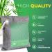 Bamboo Charcoal Bags - 100% Bamboo and Linen Odor Absorber with Dehumidifier - 4 Pack (200g Each) - Buy Online on SooperMarket.com