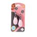 Safety 1st Steady Fold-Up Nail Clippers Raspberry - 2 Count Pack | Easy & Safe Nail Care - Buy Online on SooperMarket.com