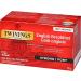 Twinings English Breakfast Extra Strong Individually Wrapped Tea Bags | Caffeinated Intensely Bold Smooth Full-Bodied Taste of Pure Black Tea | 20 Count (Pack of 6) | Enjoy Hot or Iced English Breakfast Strong 20 Count (Pack of 6) - Buy Online on SooperMarket.com