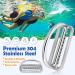 Dawitrly 2Pack Stainless Steel Weight Belt Keeper - 5cm/2'' Serrated Scuba Diving Retainer Stopper with D Ring for BCD Accessories - Buy Online on SooperMarket.com