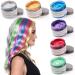 6 Colors Hair Color Wax - 6 in 1 Sliver Blue Purple Gold Green Pink Red Temporary Hair Color for Party Cosplay Date Halloween