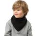 Cute Warm Fleece Baby Toddler Snood Scarf - Fits 6 months to 5 Years | Cozy & Soft | Boys & Girls Designs - Black - Buy Online on SooperMarket.com