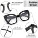 FEISEDY Oversized Blue Light Blocking Glasses for Women - Retro Cateye Computer Glasses B4107 - Black 65cm - Shop Internationally - Buy Online on SooperMarket.com