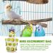 EsEico Reusable Parrots Nappy Pure Cotton Bird Washable Diapers Soft Parrot Nappy Multicoloured Printed Design Adjustable Cotton Fabric Pee Pads for Medium Parrots Cockatiels and Lovebirds. Kiwi - Buy Online on SooperMarket.com