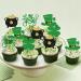 Rsstarxi 24 Pack St.Patrick's Day Cupcake Toppers Glitter Four Leaf Clover Shamrock Lucky Cupcake Picks Green Hat Baby Shower Cake Decorations for Irish St Patrick's Day Party Decorations Design 14 - Buy Online on SooperMarket.com