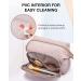 BAGSMART Travel Makeup Bag Organizer Case for Women - Pink - Buy Online on SooperMarket.com