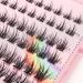 Bodermincer 120 Cluster Mixed Professional Individual EyeLashes - 10-12-14-16mm - False Eyelash Extension - Buy Online on SooperMarket.com