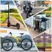 Buy Hongyea 4-Digit Combination Bicycle Lock | 100cm Steel Chain for Maximum Security - Ideal for Motorcycles & Kids' Bikes - Buy Online on SooperMarket.com