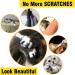 Zetpo 80 pcs Cat Claw Covers | Nail Caps with Adhesives & Applicators | S Black/Silver/Glitter/White - Buy Online on SooperMarket.com