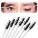 Rofitbest Disposable Crystal Eye Brush - 50pcs Black Mascara & Eyelash Applicator Sticks for Perfect Eye Makeup - Buy Online on SooperMarket.com