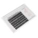 Bodermincer 72pcs 3D Effect Glue Bonded Mink Super Cluster Eyelashes D Curl - 18mm | Home Eyelash Extension Makeup - Buy Online on SooperMarket.com
