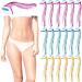 16 pieces bikini razor t type beauty razor small women razor pubic hair removal disposable manual bikini razor for body cosmetics tools