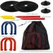 Rubber Horseshoe Set - Indoor/Outdoor Game for Kids and Adults by Cannon Sports - Buy Online on SooperMarket.com