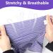 HEYWEAN Cat Recovery Suit - M Purple Stripes | Post-Surgery Bodysuit for Cats | Cone Collar Alternative & Surgical Shirt - Buy Online on SooperMarket.com