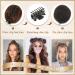 Sofeiyan Mini Claw Clip Hair Bun Extension - 2PCS Synthetic Wig Accessory for Women in Darkest Brown to Black - Buy Online on SooperMarket.com