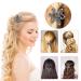 Exquisite Crystal Rhinestone Hair Claw Clips - Set of 6 | Non-Slip Flower Barrettes for Women and Girls | Vintage Hair Accessories - 3 Colors - Buy Online on SooperMarket.com