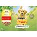 Buy Purina Friskies Wet Dog Food with Beef & Carrots - 40 x 100g Bags | Premium Gelatine Beef 400g (Pack of 10) - International Shipping Available - Buy Online on SooperMarket.com