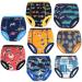MOEMOE BABY Training Underwear Absorbent Potty Training Underwear for Boys Girls, Cotton Toddler Training Pants 2-6T Dinosaur Aerospace Park 4T