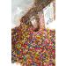 Natural Rainbow Sprinkles - Dairy, Nut, Gluten, Soy Free | Vegan & Kosher | 1.5 lbs Cupcake & Cake Topper | Resealable Container - Buy Online on SooperMarket.com