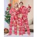 Christmas Matching Family Pyjamas Set - Red Xmas Sleepwear for Adults, Kids & Baby 12-18 Months - Buy Online on SooperMarket.com