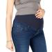 MAMAJEANS Torino Bootcut Maternity Jeans | Stretch Denim Flared | Made in Italy | UK 10 - Dark Blue - Buy Online on SooperMarket.com