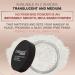 Bellapierre HD Finishing Powder - Silky Shine-Free Matte Finish | Non-Toxic Mica Makeup (Translucent) - Buy Online on SooperMarket.com