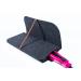 Glamza Hair Straightener Mat & Pouch - Made from Heat Resistant Safety Felt - Ideal for Home & Travel (Dark Grey (Pouchy))